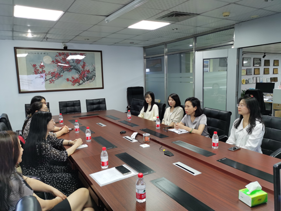 Shanghai University of International Business and Economics visited mts for the first time